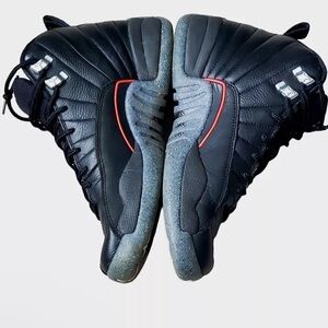 Air Jordan 12 Retro (GS) 'Utility' Black/Black-Bright Crimson DM5204-006 7Y